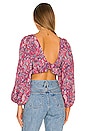 view 3 of 4 Tonya Crop Top in Purple