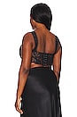 view 6 of 8 Sammie Crop Top in Black