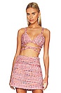 view 1 of 5 Dionne Bra Top in Pink