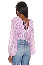 view 3 of 4 Tatiana Blouse in Purple