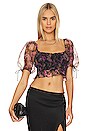 view 1 of 4 Sunshine Crop Top in Black