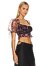 view 2 of 4 Sunshine Crop Top in Black