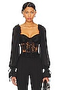 view 1 of 4 Sade Top in Black