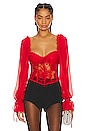 view 1 of 4 Sade Top in Red