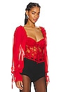 view 2 of 4 Sade Top in Red