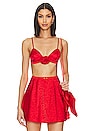 view 1 of 5 Otessa Rose Bralette in Red