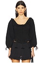 view 1 of 4 Harlow Top in Black