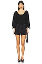 view 4 of 4 Harlow Top in Black