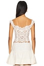view 3 of 5 Doily Lace Top in Cream