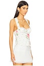 view 2 of 4 Rosebud Corset Top in White