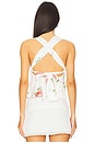 view 3 of 4 Rosebud Corset Top in White
