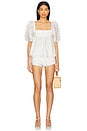 view 4 of 4 Daisy Eyelet Top in White