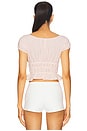view 3 of 5 Petal Gingham Top in Pink