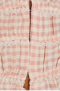 view 5 of 5 Petal Gingham Top in Pink
