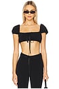 view 1 of 4 Cindy Crop Top in Black