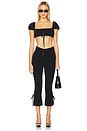 view 4 of 4 Cindy Crop Top in Black