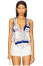 view 1 of 4 Cassandra Top in Blue