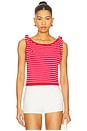 view 1 of 5 Regatta Stripe Knit Top in Red