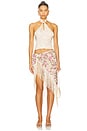 view 4 of 5 Esme Silk Jacquard Top in Pink