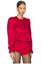 view 2 of 4 Lucia Top in Red