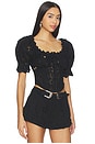 view 2 of 4 Yasmin Top in Black