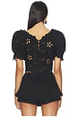 view 3 of 4 Yasmin Top in Black