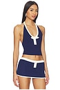 view 2 of 4 Caroline Top in Navy