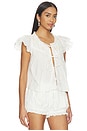 view 2 of 5 Megan Top in White