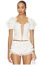 view 1 of 4 Isadora Top in Cream