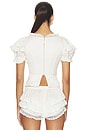 view 3 of 4 Isadora Top in Cream