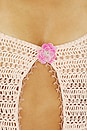 view 5 of 5 TOP SIN MANGAS LULU BEADED in Pink