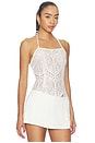 view 2 of 5 Siren Fringe Top in Cream
