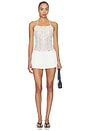 view 4 of 5 Siren Fringe Top in Cream