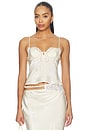 view 1 of 5 Babette Camisole Top in Cream
