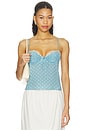 view 1 of 5 Babette Camisole Top in Blue