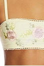 view 5 of 5 Ribbon Flowers Top in Baby Yellow