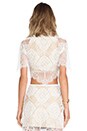 view 3 of 5 Grace Crop Top in White