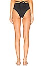 view 3 of 4 Mallorca Hi Waist Bottom in Black
