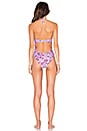 view 3 of 3 Cannes Swimsuit in Orchid Print