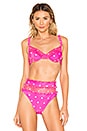 view 1 of 4 Tutti Frutti Underwire Top in Pink Dot