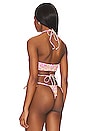 view 3 of 4 Sidra Bikini Top in Pink