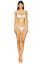 view 4 of 4 Doily Bikini Bottom in White