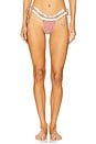 view 1 of 4 Ginham Bikini Bottom in Red