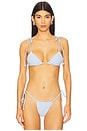 view 1 of 4 Bay Bikini Top in Blue