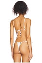 view 3 of 4 Bay Bikini Top in White Ciao