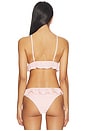 view 3 of 5 BAÑO POLKA DOT RUFFLE in Peach