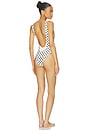 view 3 of 3 Lelani One Piece Swimsuit in Cream & Black