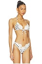 view 2 of 4 HAUT DE MAILLOT DE BAIN LELANI in Cream & Black