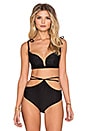 view 1 of 4 Monaco Bikini Top in Black