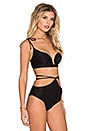view 2 of 4 Monaco Bikini Top in Black